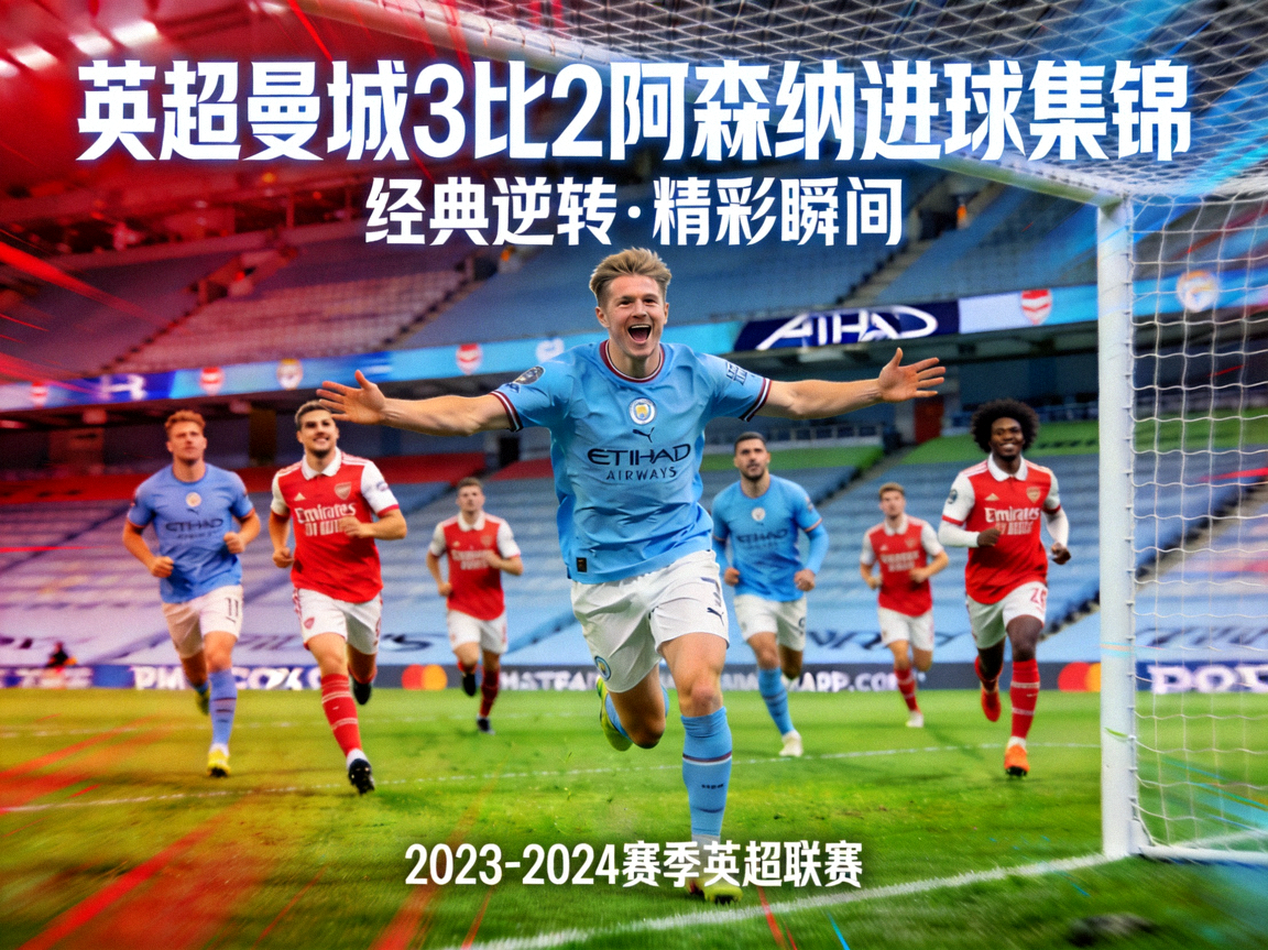 英超曼城3比2阿森纳进球集锦封面